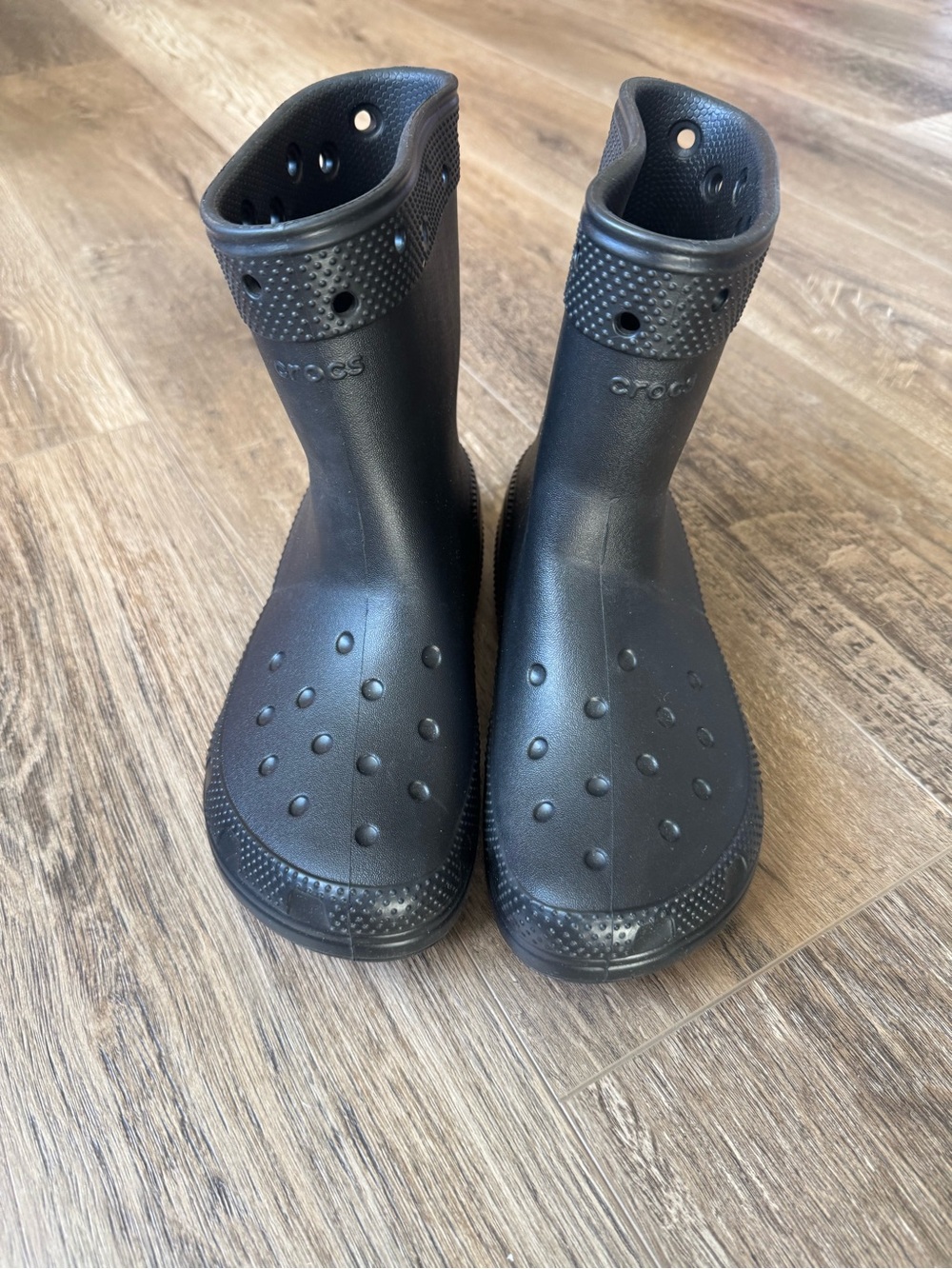 CROCS Kids Black Waterproof Rain & Snow Boots